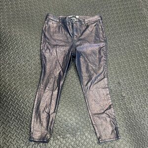 Sparkly Navy Rockstar Jeans